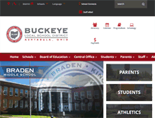 Tablet Screenshot of buckeyeschools.info